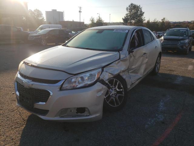 1G11C5SLXEF255557 - 2014 CHEVROLET MALIBU 1LT თაფლისფერი ფოტო 2