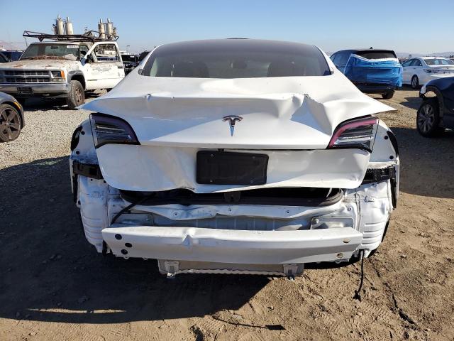 5YJ3E1EA5NF295756 - 2022 TESLA MODEL 3 WHITE photo 6