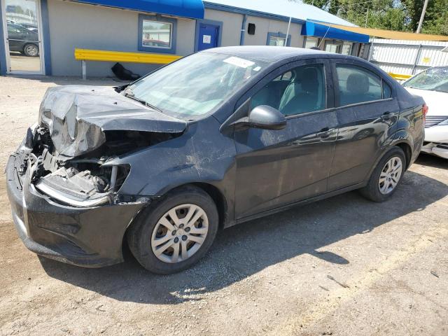 1G1JB5SH9H4107821 - 2017 CHEVROLET SONIC LS 灰色 照片 1