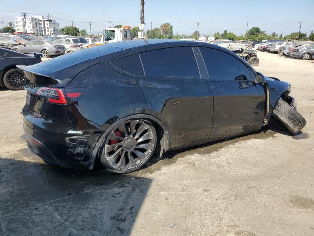 7SAYGDEF6NF345614 - 2022 TESLA MODEL Y 黑色 照片 3