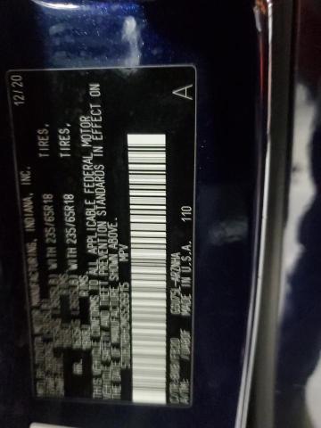 5TDBZRBH2MS526915 - 2021 TOYOTA HIGHLANDER L BLUE photo 14