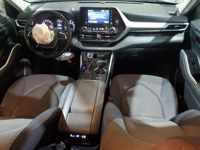 5TDBZRBH2MS526915 - 2021 TOYOTA HIGHLANDER L BLUE photo 8