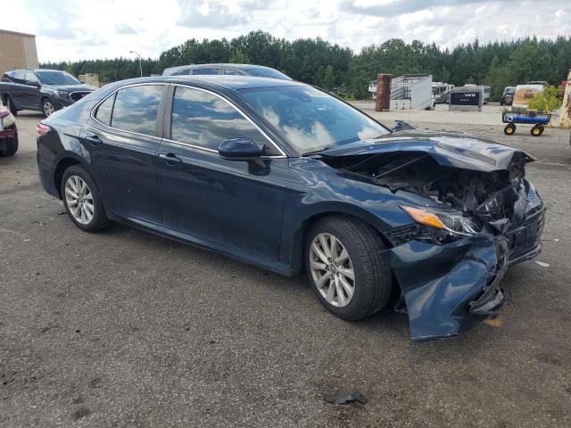 4T1B11HK3KU245335 - 2019 TOYOTA CAMRY L BLUE photo 4