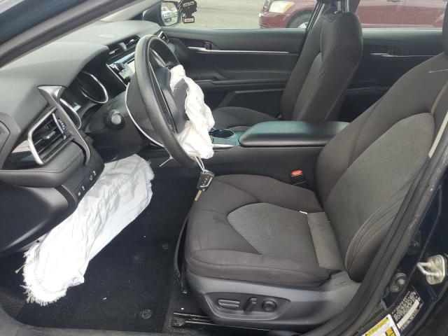 4T1B11HK3KU245335 - 2019 TOYOTA CAMRY L BLUE photo 7