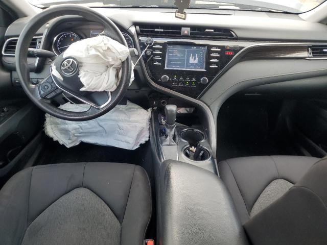 4T1B11HK3KU245335 - 2019 TOYOTA CAMRY L BLUE photo 8