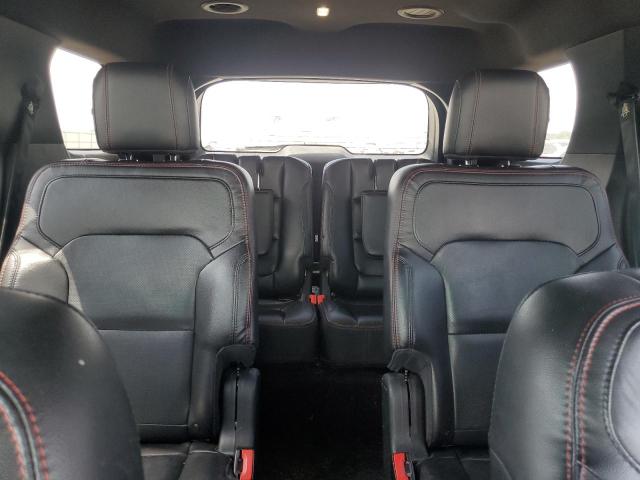 1FM5K8GT3JGB89746 - 2018 FORD EXPLORER SPORT წითელი ფოტო 10