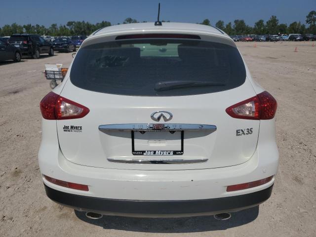 JN1AJ0HP4AM701138 - 2010 INFINITI EX35 BASE WHITE photo 6