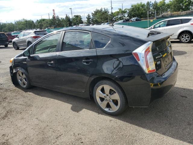 JTDKN3DUXD1636739 - 2013 TOYOTA PRIUS BLACK photo 2