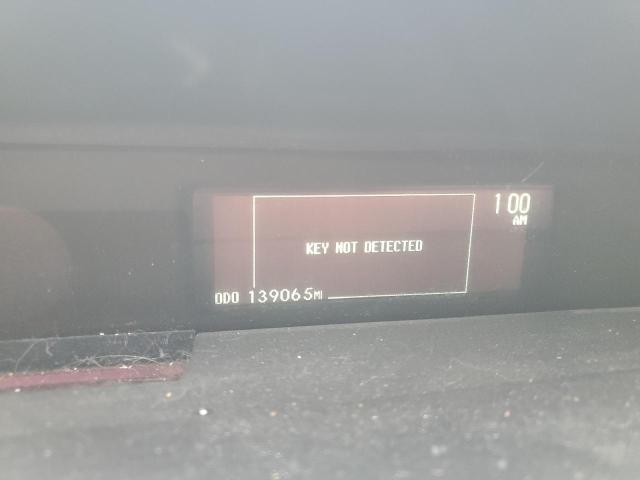 JTDKN3DUXD1636739 - 2013 TOYOTA PRIUS BLACK photo 9