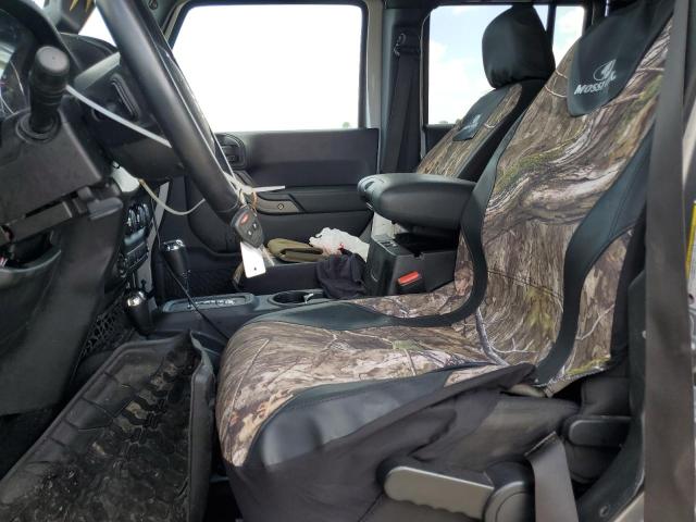 1C4BJWDGXFL519869 - 2015 JEEP WRANGLER U SPORT GRAY photo 7