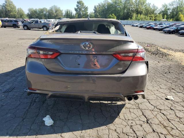 4T1G11AK9PU120427 - 2023 TOYOTA CAMRY SE NIGHT SHADE SILVER photo 6