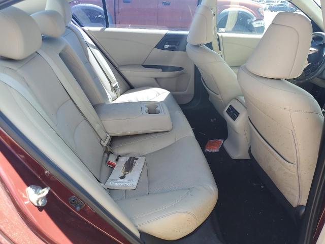 1HGCR3F83FA037470 - 2015 HONDA ACCORD EXL BURGUNDY photo 10