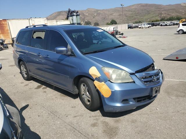 5FNRL38766B028414 - 2006 HONDA ODYSSEY EXL BLUE photo 4