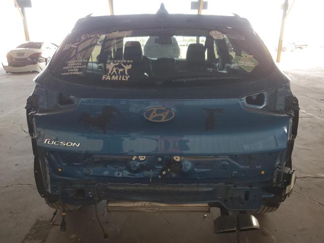 KM8J33AL6KU036787 - 2019 HYUNDAI TUCSON LIMITED BLUE photo 6