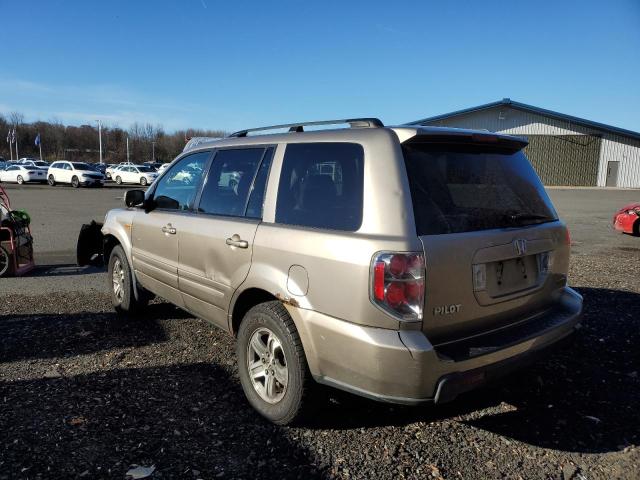 2HKYF18596H531734 - 2006 HONDA PILOT EX GOLD photo 3