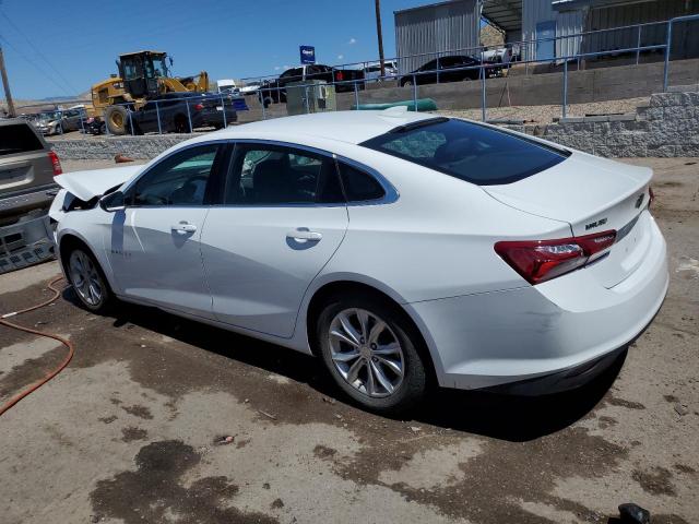 1G1ZD5ST4LF078615 - 2020 CHEVROLET MALIBU LT WHITE photo 2