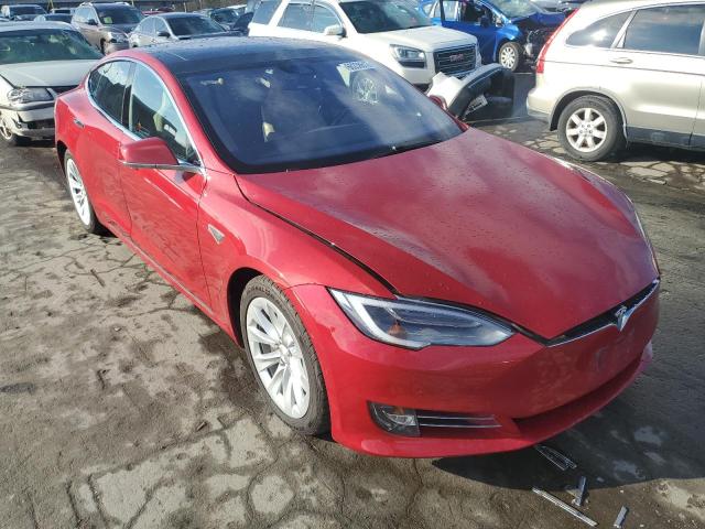 5YJSA1E25GF146122 - 2016 TESLA MODEL S Կարմիր լուսանկար 1