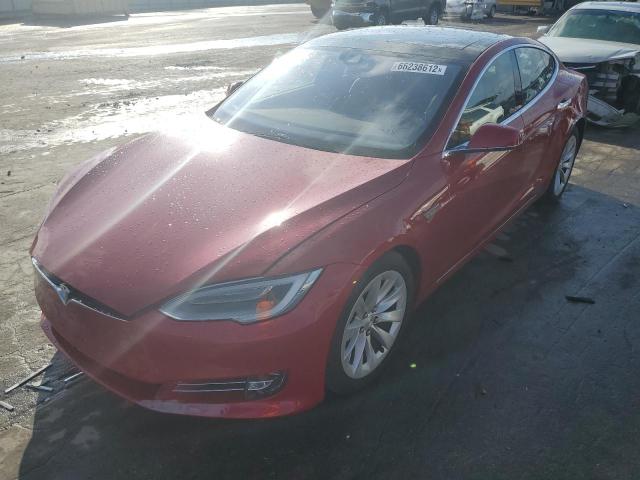 5YJSA1E25GF146122 - 2016 TESLA MODEL S Կարմիր լուսանկար 2