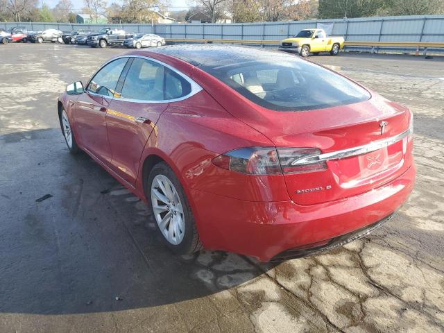 5YJSA1E25GF146122 - 2016 TESLA MODEL S Կարմիր լուսանկար 3