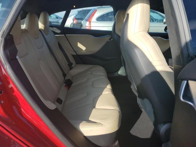 5YJSA1E25GF146122 - 2016 TESLA MODEL S Կարմիր լուսանկար 6