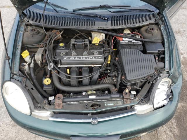 1B3ES46C8YD593685 - 2000 DODGE NEON BASE GREEN photo 11