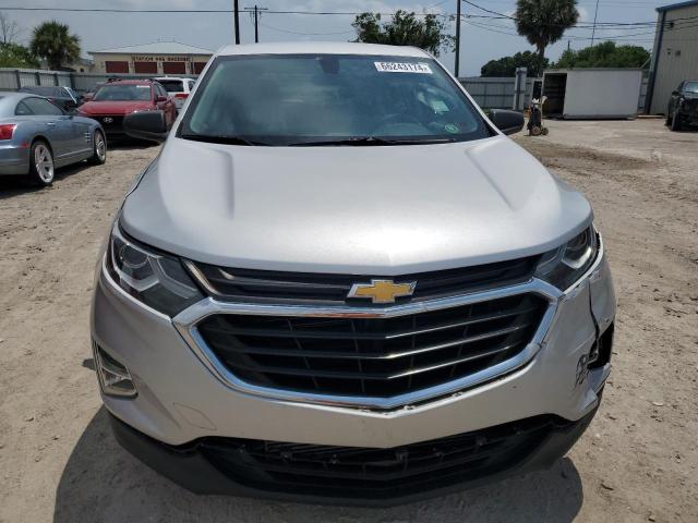 3GNAXHEV9KS671303 - 2019 CHEVROLET EQUINOX LS SILVER photo 5