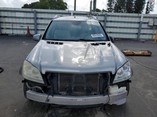 4JGBF7BE1BA661828 - 2011 MERZ GL 450 4MATIC SILVER photo 5