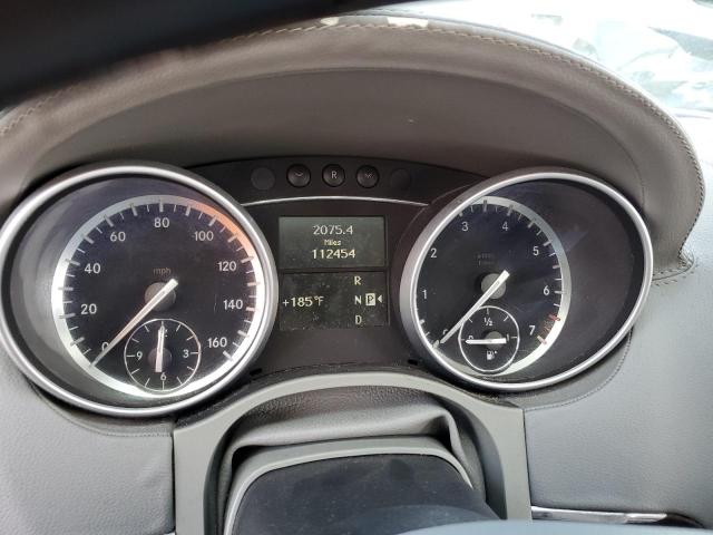 4JGBF7BE1BA661828 - 2011 MERZ GL 450 4MATIC SILVER photo 9