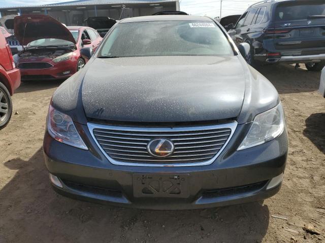 JTHGL46F475005142 - 2007 LEXUS LS 460L GRAY photo 5