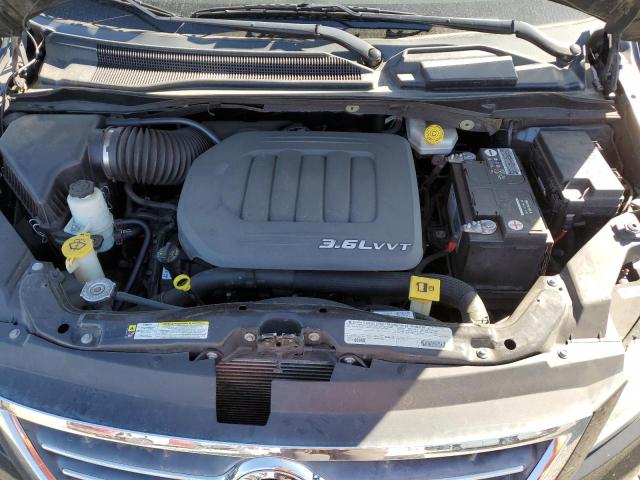 2C4RVABG2CR391168 - 2012 VOLKSWAGEN ROUTAN SE GRAY photo 12