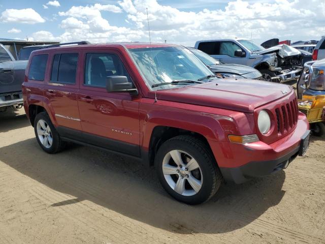 1C4NJRFB6CD603936 - 2012 JEEP PATRIOT LATITUDE RED photo 4