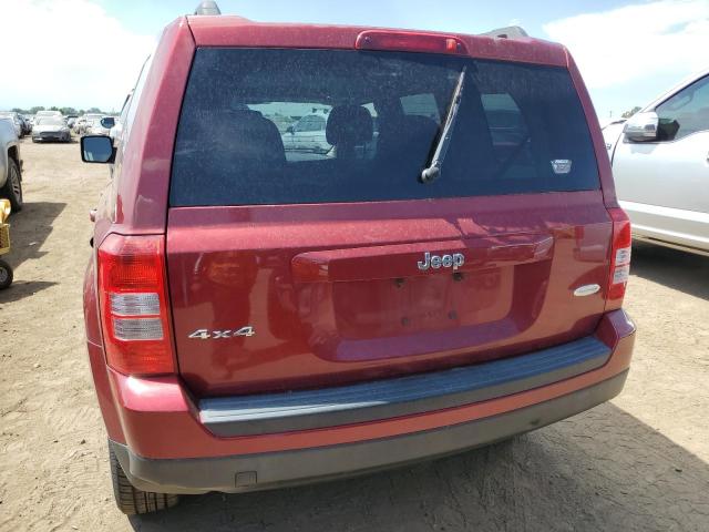 1C4NJRFB6CD603936 - 2012 JEEP PATRIOT LATITUDE RED photo 6