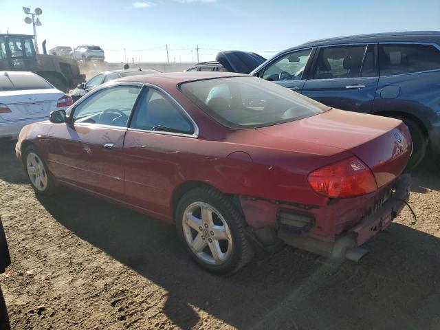 19UYA42622A002744 - 2002 ACURA 3.2CL TYPE-S RED photo 2