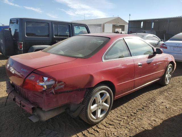 19UYA42622A002744 - 2002 ACURA 3.2CL TYPE-S RED photo 3