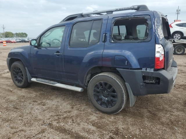 5N1AN0NW5AC518555 - 2010 NISSAN XTERRA OFF ROAD BLUE photo 2