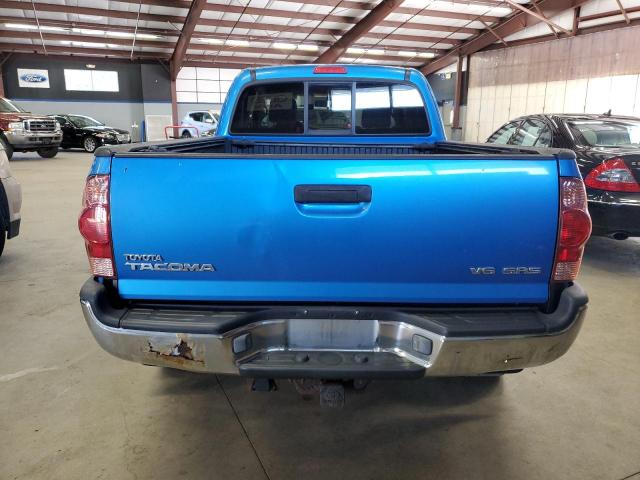 5TEUU42N15Z085105 - 2005 TOYOTA TACOMA ACCESS CAB BLUE photo 6