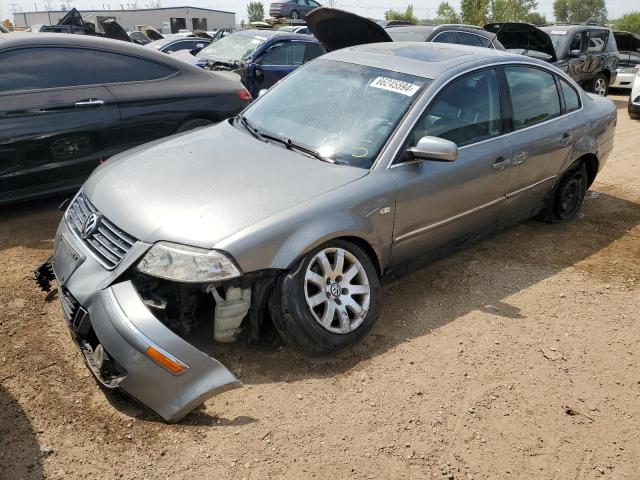 WVWPH63B83P389277 - 2003 VOLKSWAGEN PASSAT GLS GRAY photo 1