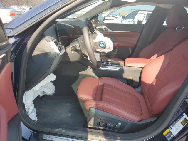 WBY33AW01RFS42466 - 2024 BMW I4 M50 BLUE photo 7