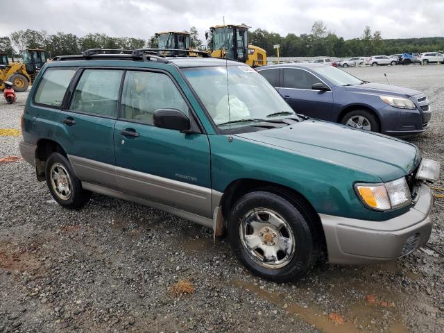 JF1SF6551WG709282 - 1998 SUBARU FORESTER S GREEN photo 4