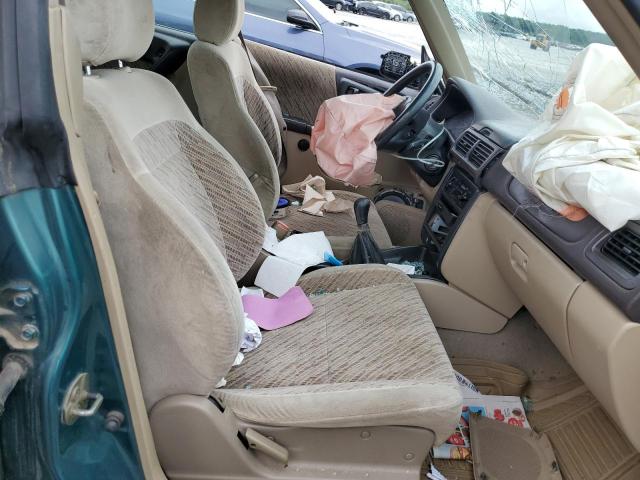 JF1SF6551WG709282 - 1998 SUBARU FORESTER S GREEN photo 7