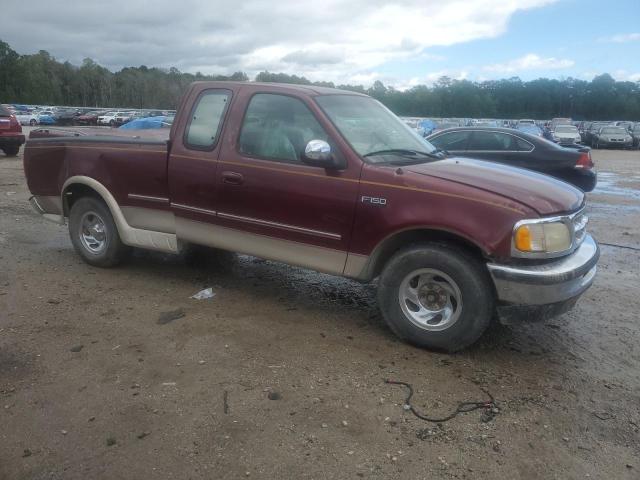 1FTEX17L4VNC04754 - 1997 FORD F150 MAROON photo 4