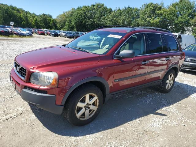 YV1CZ59HX41048706 - 2004 VOLVO XC90 MAROON photo 1