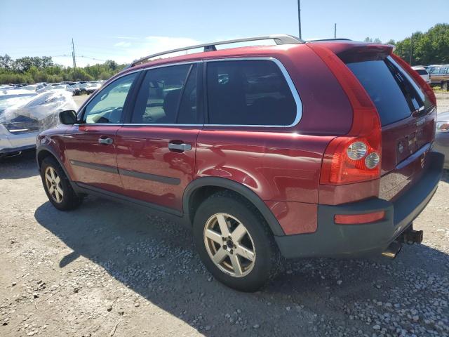 YV1CZ59HX41048706 - 2004 VOLVO XC90 MAROON photo 2