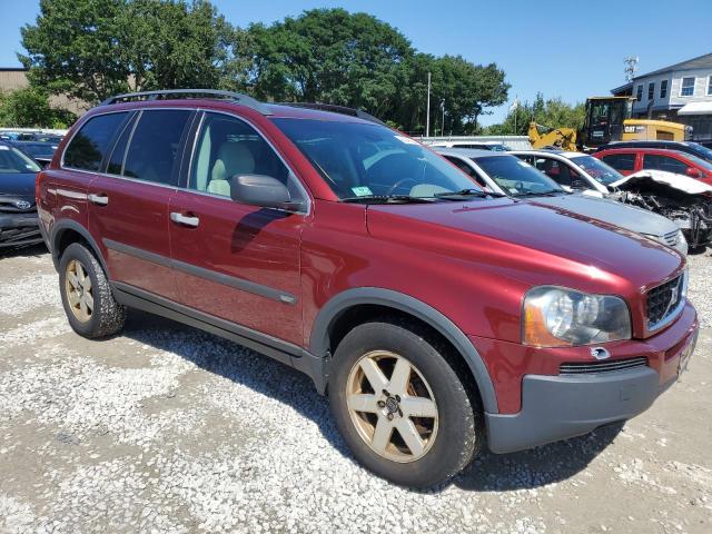 YV1CZ59HX41048706 - 2004 VOLVO XC90 MAROON photo 4