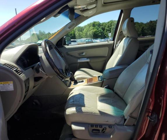 YV1CZ59HX41048706 - 2004 VOLVO XC90 MAROON photo 7