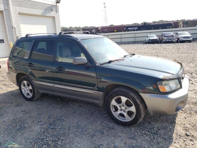 JF1SG65684H758654 - 2004 SUBARU FORESTER 2.5XS Зеленый фото 4