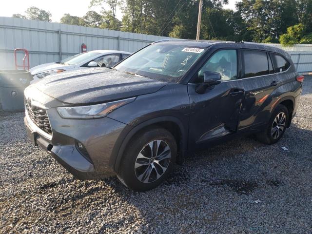 5TDGZRBH4LS049411 - 2020 TOYOTA HIGHLANDER XLE Boz foto 1