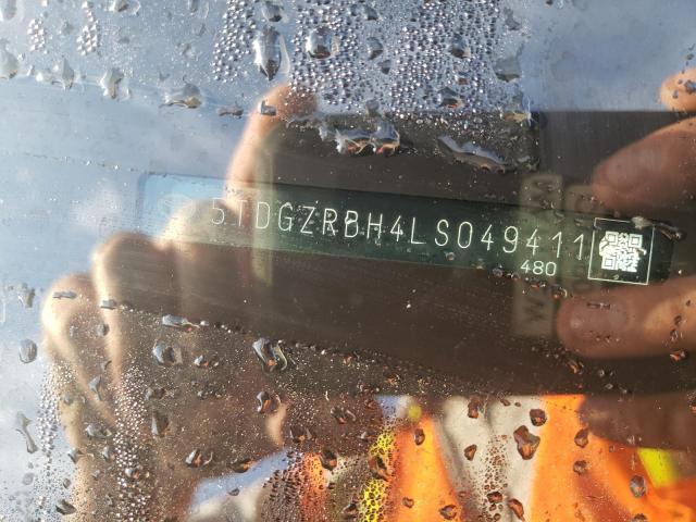 5TDGZRBH4LS049411 - 2020 TOYOTA HIGHLANDER XLE Boz foto 12