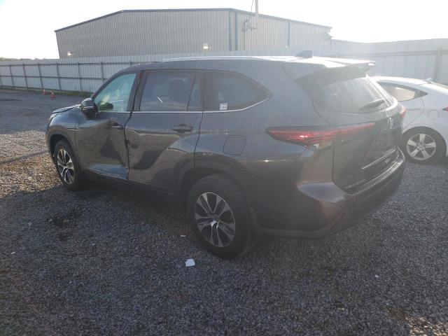 5TDGZRBH4LS049411 - 2020 TOYOTA HIGHLANDER XLE Boz foto 2