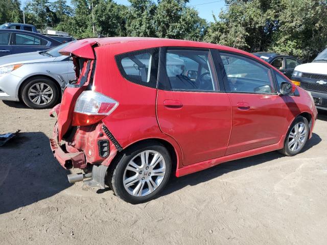 JHMGE8H51BS008368 - 2011 HONDA FIT SPORT RED photo 3